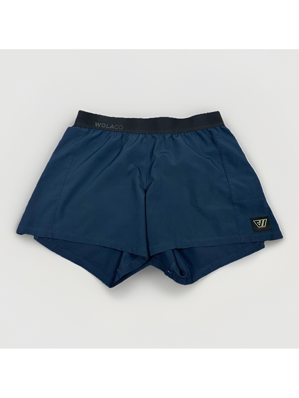 WOLACO Spring Shorts Gym Shorts Navy Blue Athletic Workout Training Women Medium